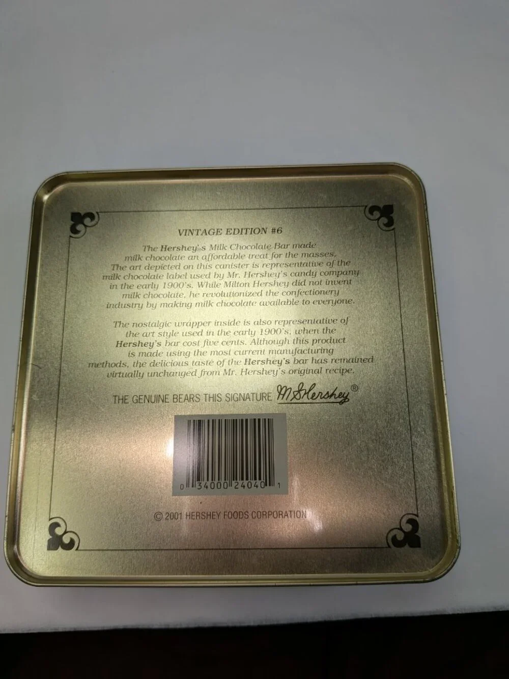 Bailey's Irish Milk Can Chun metal tin Farmhouse Warm Gold & Brown Cow Milk Jug